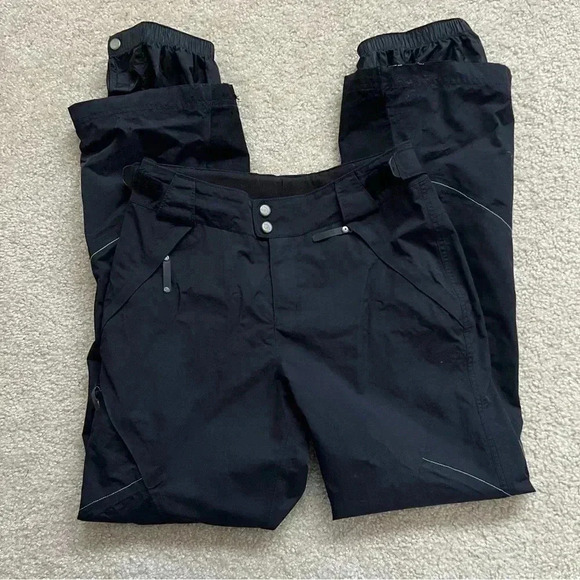 Mountain Hardware Ski Snowboarding Snow Pants Black Women’s Size Small Conduit - Picture 1 of 16